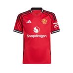adidas Manchester United 25-26 İç Saha Çocuk Kırmızı Futbol Forması