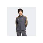 adidas Manchester United Terrace Icons Erkek Koyu Gri Fermuarlı Sweatshirt