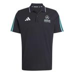 adidas MER DNA POLO M Erkek Kısa Kollu Polo Yaka Tişört, black/semi mint rush, XL