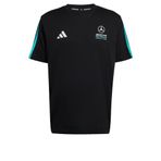 adidas MER DNA TEE M Erkek Kısa Kollu Tişört, black/semi mint rush, M