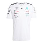 adidas Mercedes Amg Petronas Formula One Team Driver Erkek Forma Beyaz XL