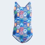 adidas Mrvl Av Suit Çocuk Mayo IT8618 - 4 - 5 Yaş - Mavi