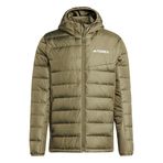 adidas MT DOWN HO J Erkek Spor Dış Giyim, olive strata, L