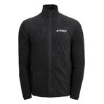 adidas Mt Ess Fz Fl Erkek Outdoor Polar Ceketi JX5068 Siyah M