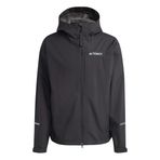 adidas Mt Rr 2.5L Raij Erkek Outdoor Yağmurluk HM4051 Siyah 2XL