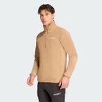 adidas Multi Essentials Erkek Bej Dik Yaka Sweatshirt - Kahverengi