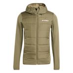 adidas MULTI HYB JKT Erkek Spor Dış Giyim, olive strata, S