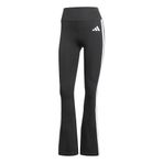 adidas Optime Essentials 3-Stripes Flared Kadın Tayt Siyah XXS