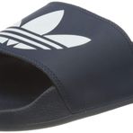 adidas Originals Adilette üniseks yetişkin banyo sandaleti, Siyah, 46 EU