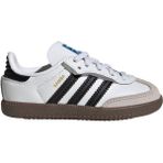 Adidas Originals JQ3191 Samba Og Comfort Closure Elastic Lace Shoes Kids - Beyaz