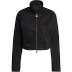 Adidas Originals JW7267 Firebird Twill Crop Track Top - Siyah