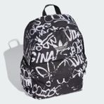 Adidas Originals JX3192 Grafik Baskılı Klasik Sırt Çantası - Siyah - Beyaz