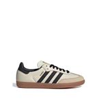 adidas Originals Samba OG, Yeşil Spor Ayakkabı, Krem Beyaz/Çekirdek Siyah/Kum Tabakaları, 6.5