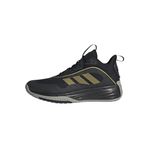 Adidas OWNTHEGAME 3.0 Erkek Spor Ayakkabı Orta Bilekli (Futbol Dışı) CBLACK/GOLDMT/MGSOGR 42 2/3
