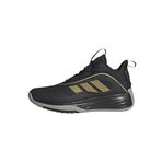 Adidas OWNTHEGAME 3.0 Erkek Spor Ayakkabı Orta Bilekli (Futbol Dışı) CBLACK/GOLDMT/MGSOGR 44 2/3