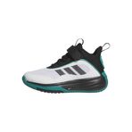Adidas OWNTHEGAME 3.0 K Unisex Çocuk Spor Ayakkabı Orta Bilekli (Futbol Dışı) FTWWHT/CBLACK/PURTEA 34