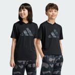 Adidas Performance IV9588 Train Essentials Seasonal Print Tee Kids - Siyah - 5 - 6 Yaş