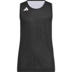 Adidas Performance JM5134 3G Speed Çift Taraflı AEROREADY Çocuk Basketbol Forması - Siyah - Beyaz - 5 - 6 Yaş
