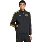Adidas Performance JM5561 Manchester United Cultural Story Çift Taraflı Ceket - Siyah - Kırmızı