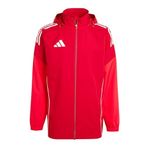 adidas Performance Tiro 25 Competition yağmurluk kırmızı lila, XL erkek