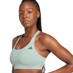 adidas Powerimpact Rib Medium Support Training Kadın Büstiyer Yeşil XL