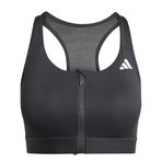 adidas Powerresponse Training MS Zip Kadın Büstiyer Siyah XS