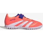 adidas Predator Club Çocuk Halı Saha Kramponu Turuncu Renkli Sentetik Malzeme ile Tasarlandı - Pembe