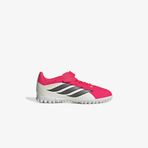 adidas Predator Club Katlanır Dilli Elastik Bağcıklı Çocuk Kırmızı Halı Saha Kramponu