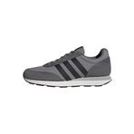 Adidas Run 60S 3.0 Erkek Gri Spor Ayakkabı, 39,5