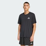adidas Run Ess Tee M Erkek Kısa Kollu Gömlek, black, M