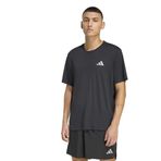 adidas Run Ess Tee M Erkek Kısa Kollu Gömlek, black, S
