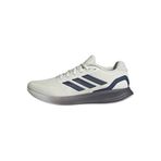 adidas RUNFALCON 5 Erkek Ayakkabı Düşük Taban (Futbol Dışı), off white/dark blue/dash grey,41 1/3