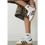 Adidas Samba Leather Sneaker Unisex Hakiki Deri Günlük Spor Ayakkabı Beyaz Siyah
