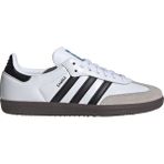 Adidas Samba Og B75806 Günlük Spor Ayakkabı Beyaz Siyah Taban Tipi Kaydırmaz Malzeme Tekstil