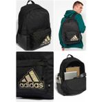 Adidas Sırt ve Okul Çantası Ilk Okul Ana Okul 27,5 Lt. 15 cm x 36 cm x 44 cm Unisex Sırt Çantası RSHY0732-3SIYAH