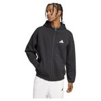 adidas Siyah Erkek Ceket M FI SL FZ JI8768, Siyah, M