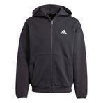 adidas Siyah Erkek Ceket M FI SL FZ JI8768, Siyah, S