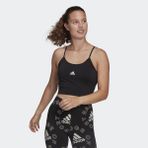 Adidas Siyah Kadın Crop Tişört - M