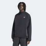 adidas Spacer Drill Tt Sweatshirt, l, JW5958-E, Siyah, erkek