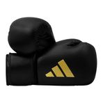 adidas Speed 50 boks eldiveni, yetişkin, boks eldiveni 40 ml, kum eldiveni konforlu ve uzun ömürlü, siyah