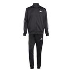 adidas Sportswear Basic 3 Çizgili Fransız Havlu Siyah Erkek Eşofman Takımı, S