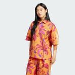 Adidas Sportswear JD6281 adidas X FARM Premium Shirt - Turuncu - XS