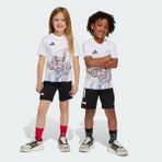 Adidas Sportswear JF3655 ADIDAS MARVEL SPIDER-MAN T-SHIRT SET - 6 - 7 Yaş - Beyaz - Siyah