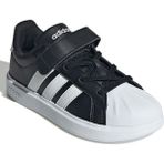 Adidas Streettalk El I JQ8605 Ortopedik Çocuk Spor Ayakkabı - Siyah - Beyaz