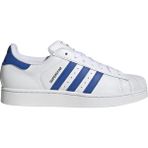 adidas Superstar II Erkek Spor Ayakkabı Beyaz Deri Üst Kauçuk Taban ile Konforlu Tasarım