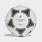 adidas Tango Rosario El Dikişli Fifa Onaylı No.5 %100 Poliüretan Deri Futbol Topu - No: 5 - Siyah - Beyaz