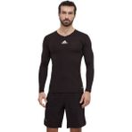 adidas Team Base Tee Erkek Uzun Kollu Antrenman Tişörtü Siyah Nefes Alabilir Kumaş ile Rahat Kullanım