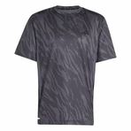 adidas TECHESS AOP T Erkek Kısa Kollu Tişört, grey six, M