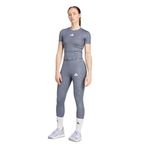 adidas Techfit Baskılı 7/8 Tayt | Siyah | Beden-XL |