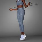 adidas TECHFIT Printed 7/8 Kadın Tayt Mavi XS